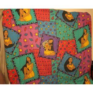 Disney Vintage Pocahontas Twin Size 